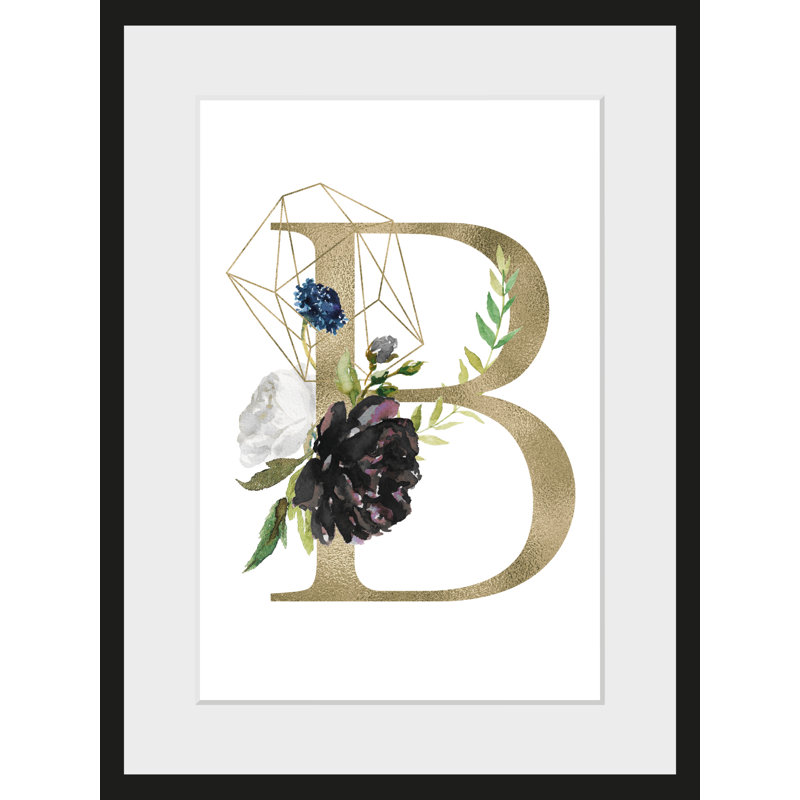 Letter - Single Picture Frame Print