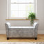 Kristian Velvet Upholstered Storage Bench-1246419959