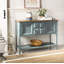 Console en bois massif 45,7 po Sadie-19017498