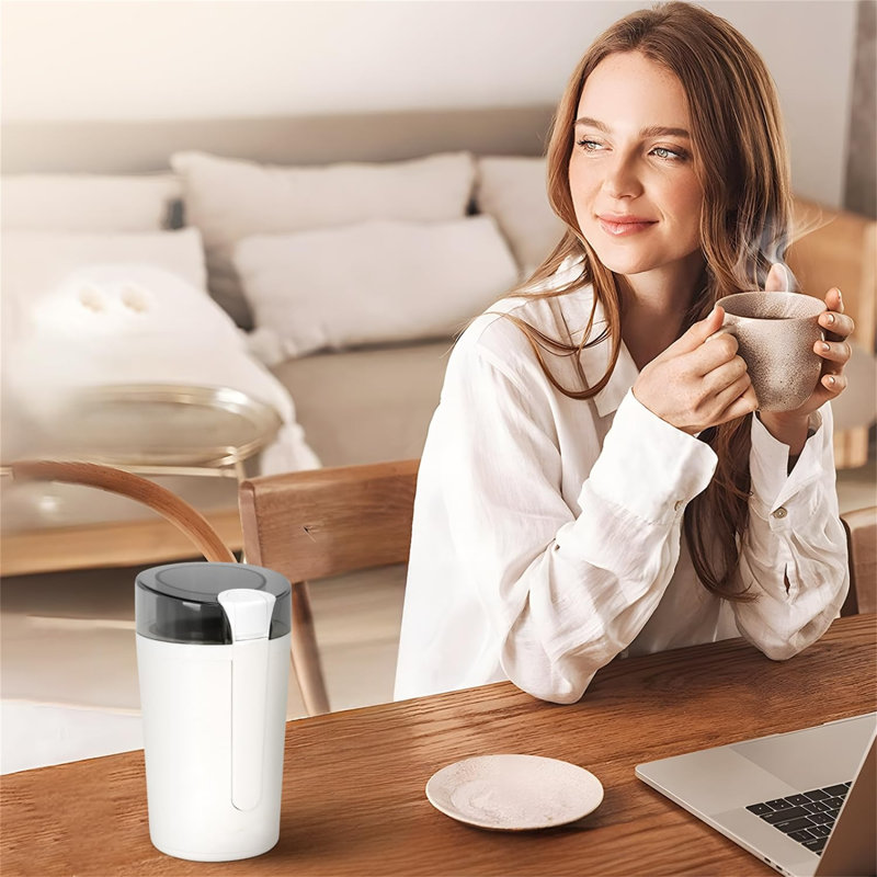 Chengdu Menghejia Technology Co., Ltd. Stainless Steel Electric Blade Coffee Grinder