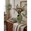 D9.8x16.5" Sage Green Sculptural Ceramic Vase