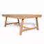 Table basse de patio en bois d'acacia