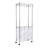 Metal Rolling Laundry Center with Handles