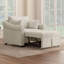 Fauteuil convertible en chenille Eloria-116844537