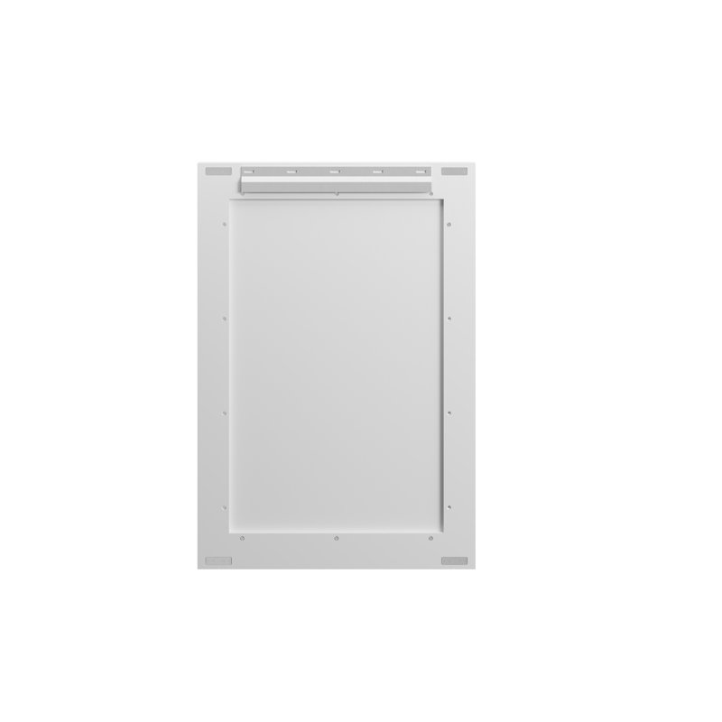 Bellshire Mirror, 38" x 26", Bright White