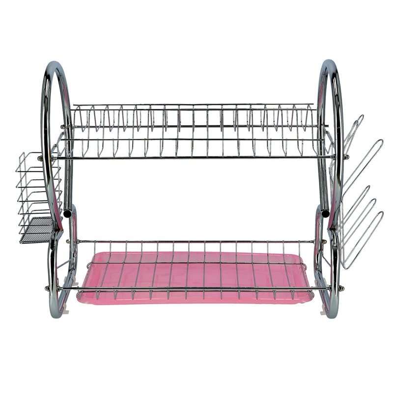 Stainless Steel Two Tier Dish Rack