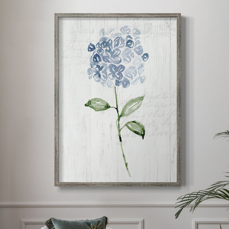 «Garden Botanical II», reproduction encadrée - bois massif 50271, H 15 po x l 12 po