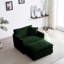 Chaise d'appoint moderne avec repose-pieds-129182486