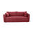 Vicente 85'' Modern Fabric Upholstered 3-Seater Sofa-277823423