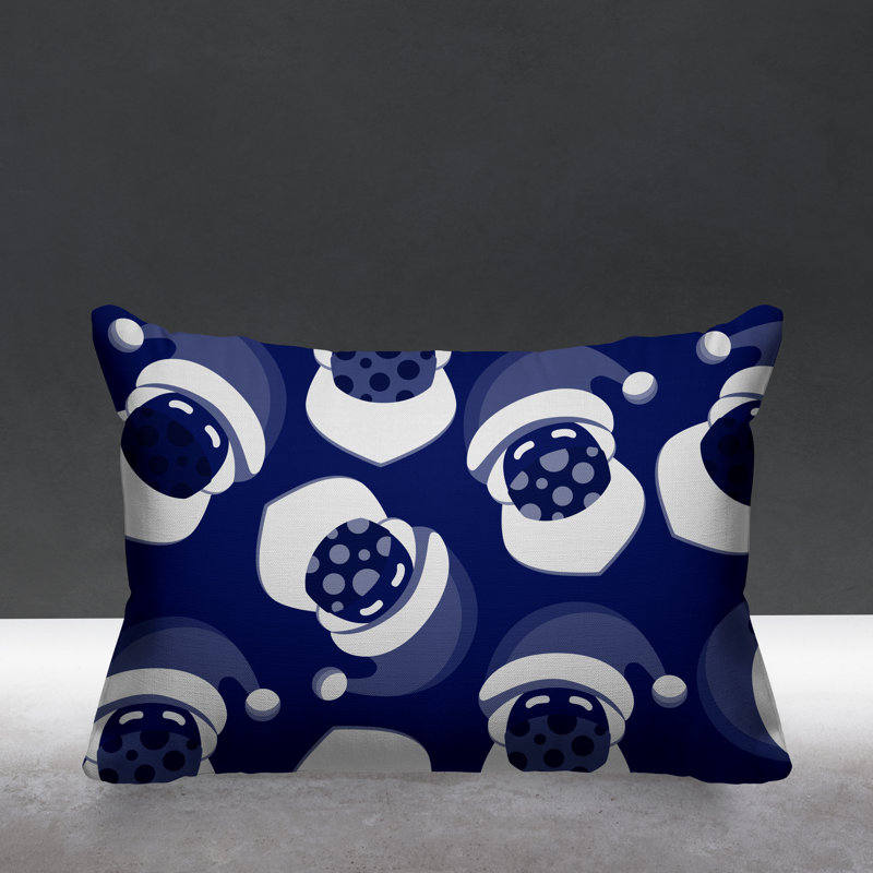 Coussin intérieur / extérieur Santa Claus, Marine