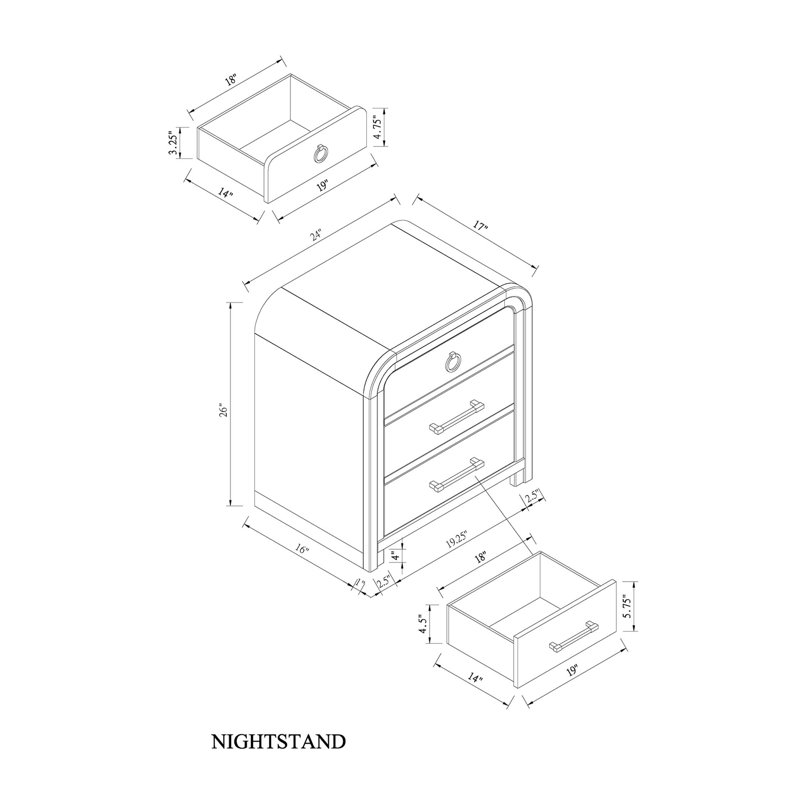 Malco Nightstand