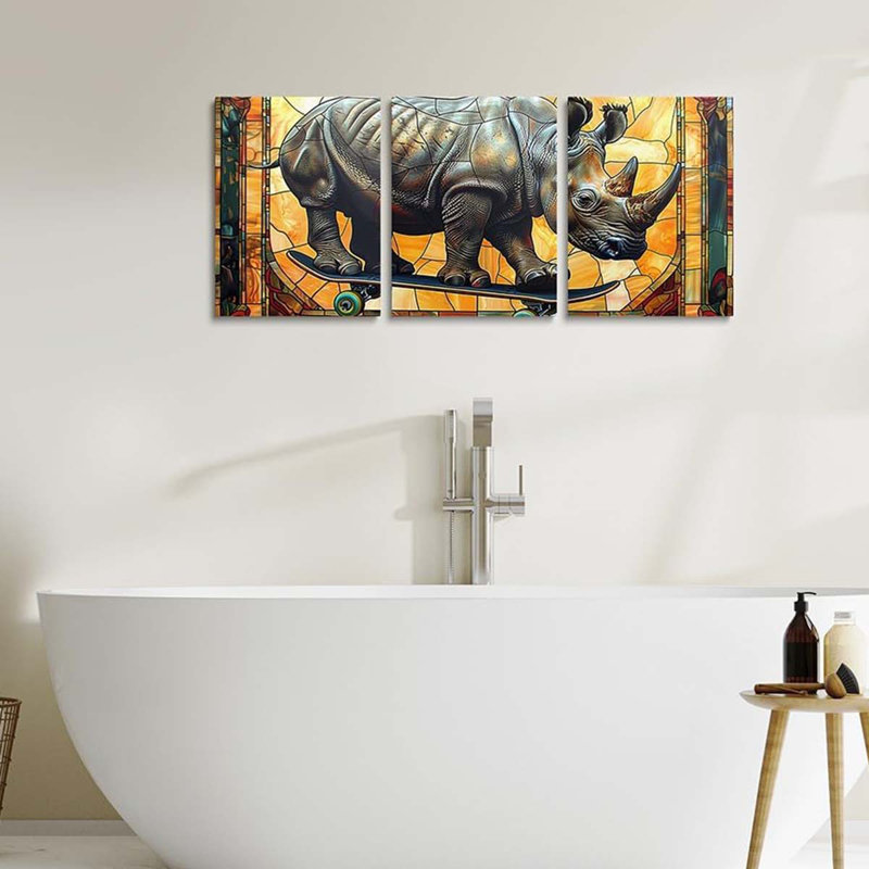 3 Piece Wrapped Canvas Print