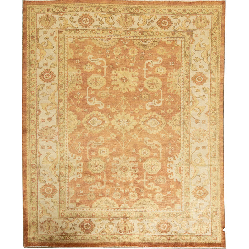 Wool Oriental Area Rug, Rectangle 8'1" x 9'10"