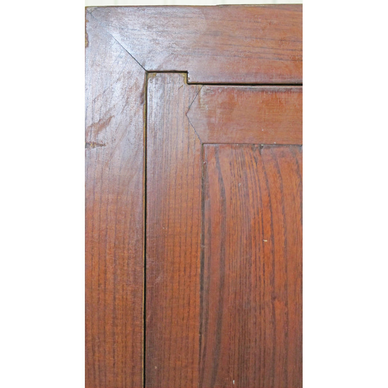 Ancient Chinese Elm Lacquered Cabinet