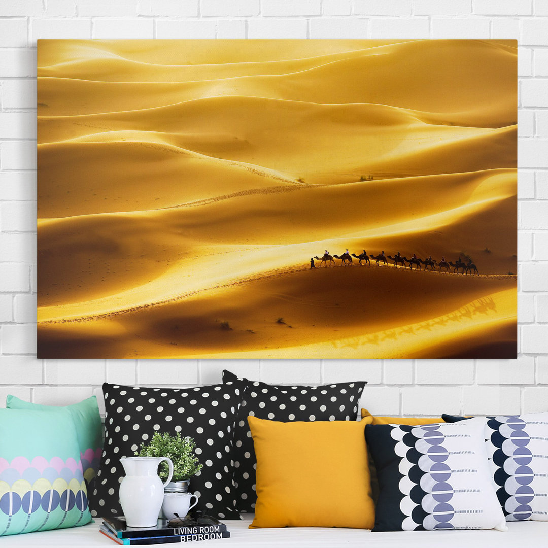 Leinwandbild Golden Dunes