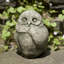 Bird Owl Concrete Garden Statue-13916900