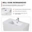 35.8'' Single Bathroom Vanity with Resin Top-1737490384
