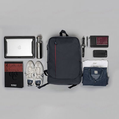 (20+24) Travel case two-piece suitcase set Oxford trolley case without password lock universal wheel + Oxford cloth backpack