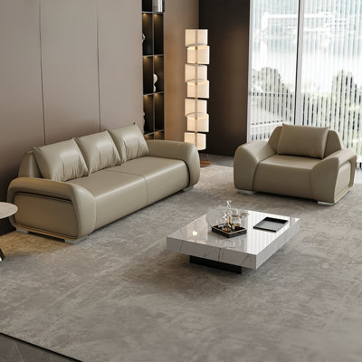 French simple sofa tea table combination
