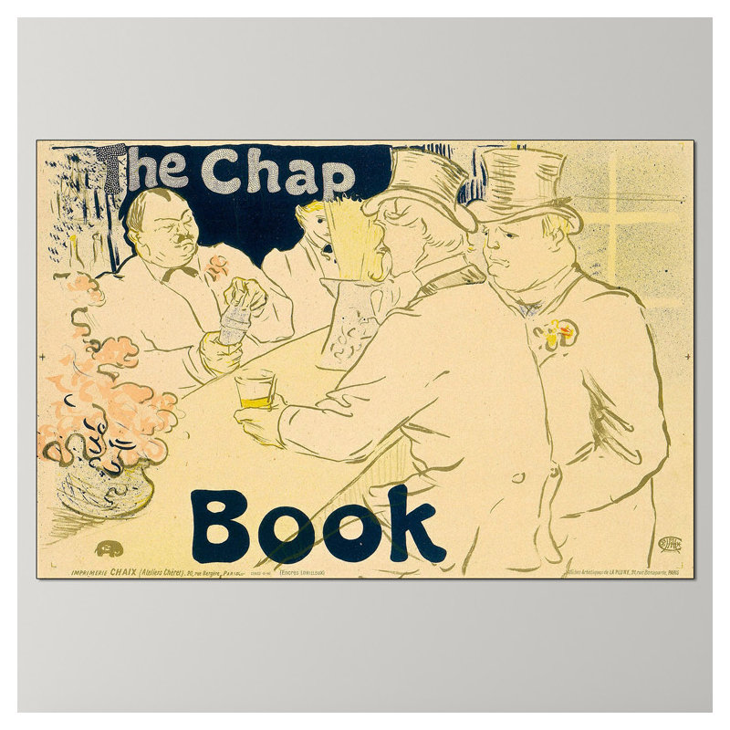Henri De Toulouse-Lautrec - Wrapped Canvas Print, 90cm H x 135cm W x 1.8cm D