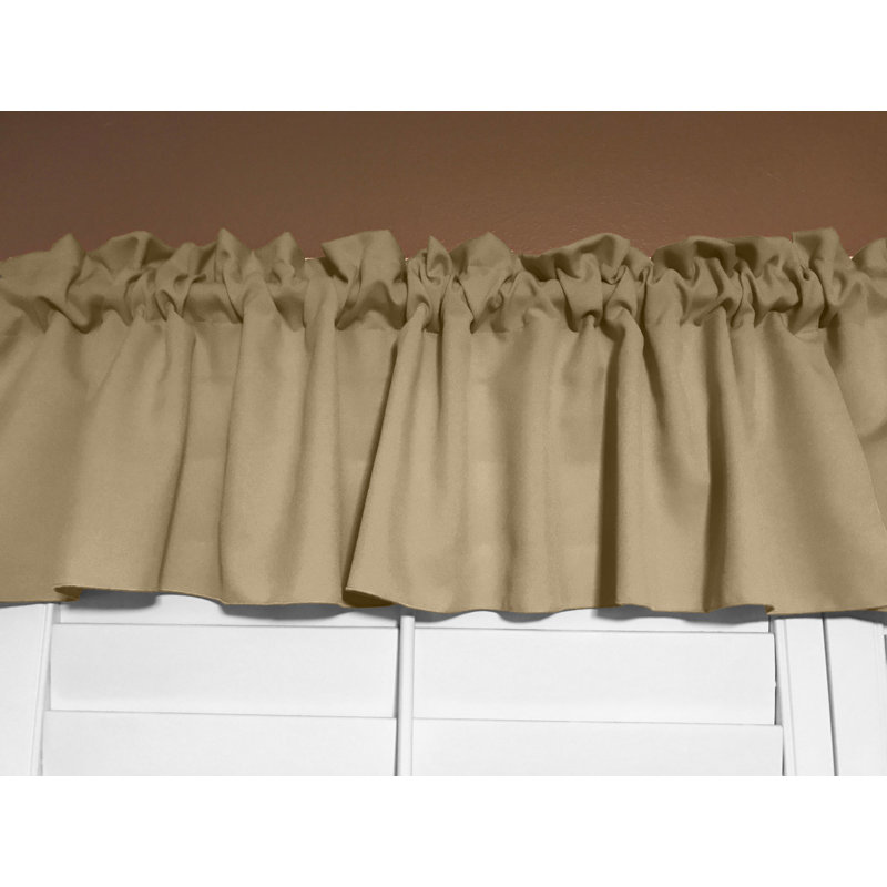 Cantonnière sur mesure l 58 po Pastorella, Beige, L 58 po x L 32 po
