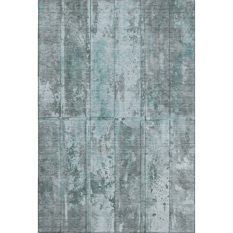 Premium Machine Washable Varroville AMF1715 Stripes Rug, Rectangle 10' x 14'