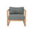 Ensemble de conversation en teck avec coussins Sunbrella-757475314