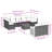 Vidaxl Garden Sofa Set