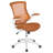 Jayetta Mid-Back Mesh Swivel Ergonomic Office Chair with Flip-Up Arms-756917258-756917492