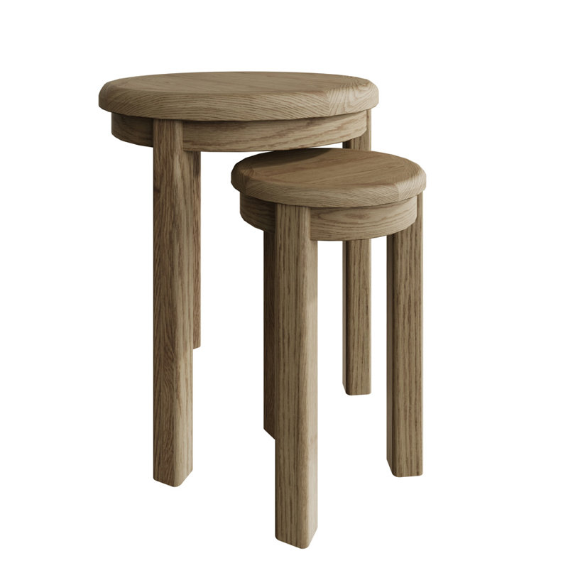 Harringworth Round Nest of 2 Tables