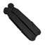 SOG Powerlock Stainless Steel Folding Knife 18 Tool Multi Tool Pliers, Black