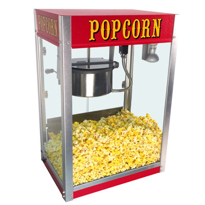 Paragon International Theater Pop 16 Oz. Popcorn Oil, Tabletop Popcorn Machine, Popcorn Machine Stand / Cart