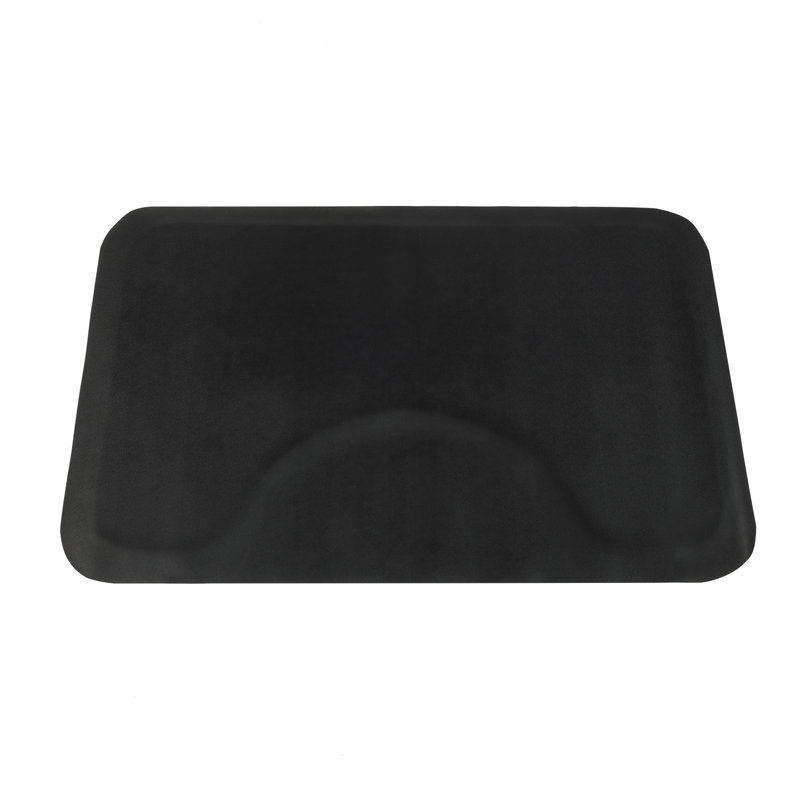 Tapis de chaise rectangulaire à bord droit pour surfaces fermes