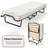 Oscar Metal Folding Bed With Memory Foam Mattress And Dust-Proof Bag