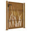 Almaaz Brown Metal Gate-293409836