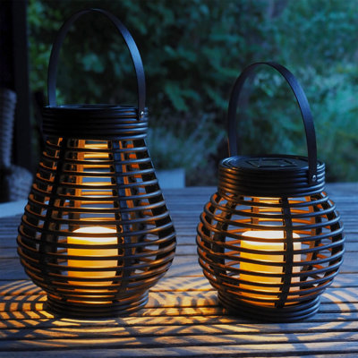 DeMastro 21cm Solar Powered Integrated LED Outdoor Lantern