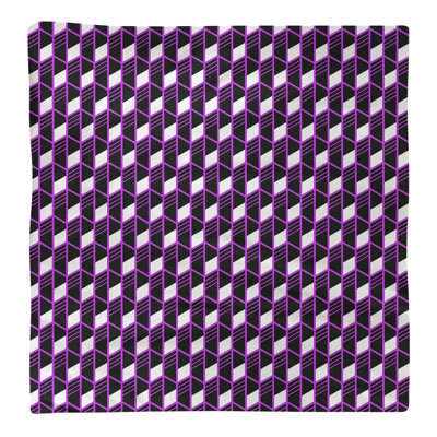 Polyester Geometric Square Napkin