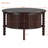 Vintage Round Coffee Table with Practical Storage for Various Spaces-775452076