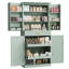 Garde-manger de 71 po de hauteur avec 6 tablettes suspendues, 2 tiroirs coulissants et des tablettes réglables-840441431