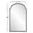 Keit Metal Flat Wall Mirror-815918497
