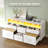 47'' Wide 6 -Drawer Mobile File Cabinet-1182985704