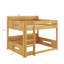 Lit superposé grand sur grand avec tablettes de rangement et ports USB-874680002