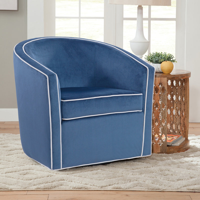Chaise à pivot, Bleu