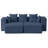 Castillon Boneless Cloud Sectional Couch In Two Boxes, Compressed Modular Sectional Sofa With Deep Seat-251139938