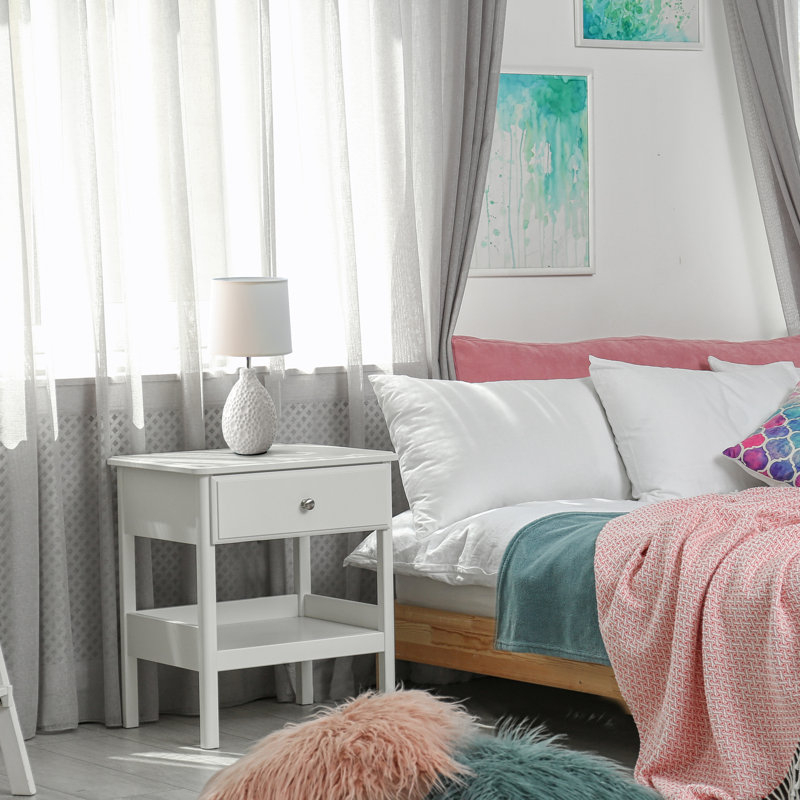 Lampe de table Deddie, Rose, Non
