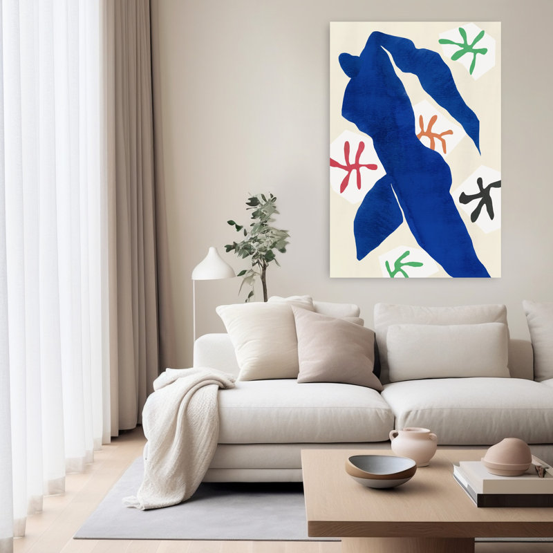 Art contemporain, art contemporain abstrait, H 60 po x l 40 po