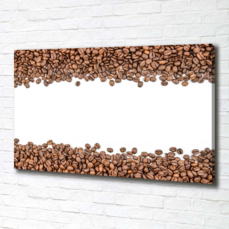 Coffee Beans - Wrapped Canvas Print