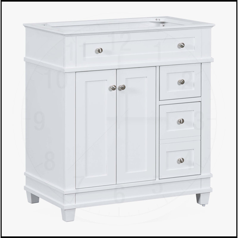 30" Bathroom Vanity Cabinet without Sink