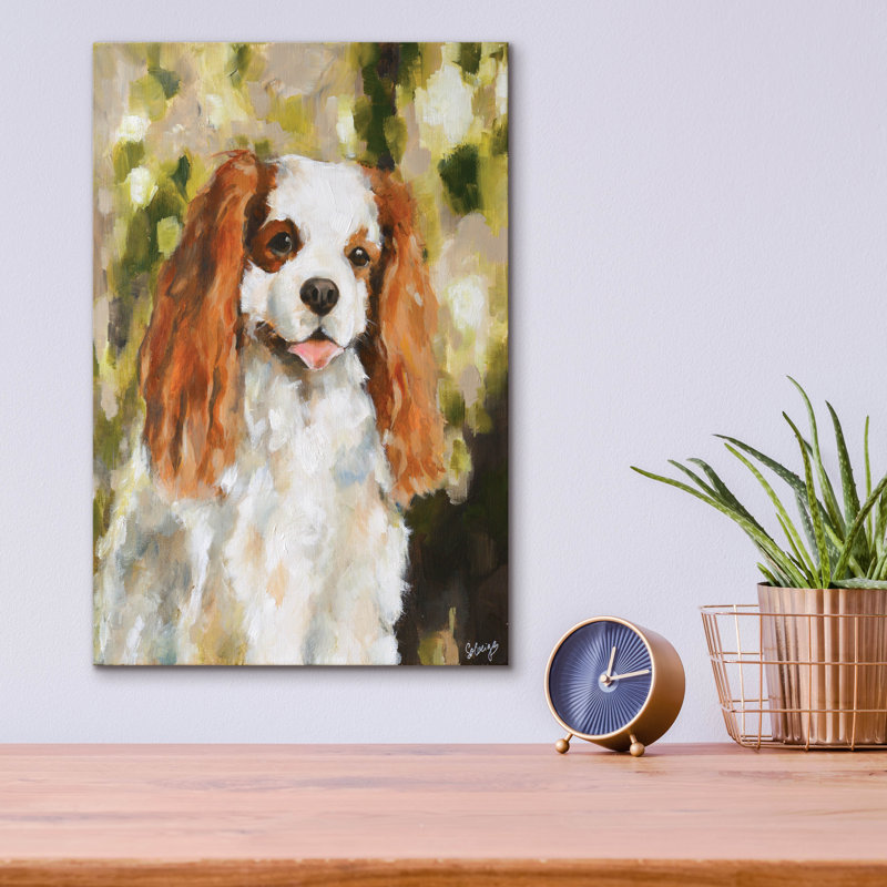 " Cavalier King Charles " by Solveiga, 16" H x 12" W x 0.13" D