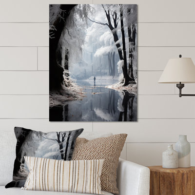 " Winter Solitude Forest "